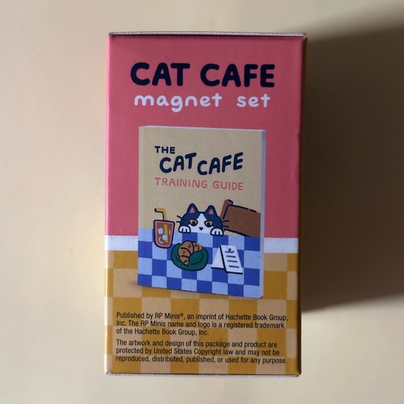 Cat Cafe Magnet Set - Multicolor - Picture 2 of 7